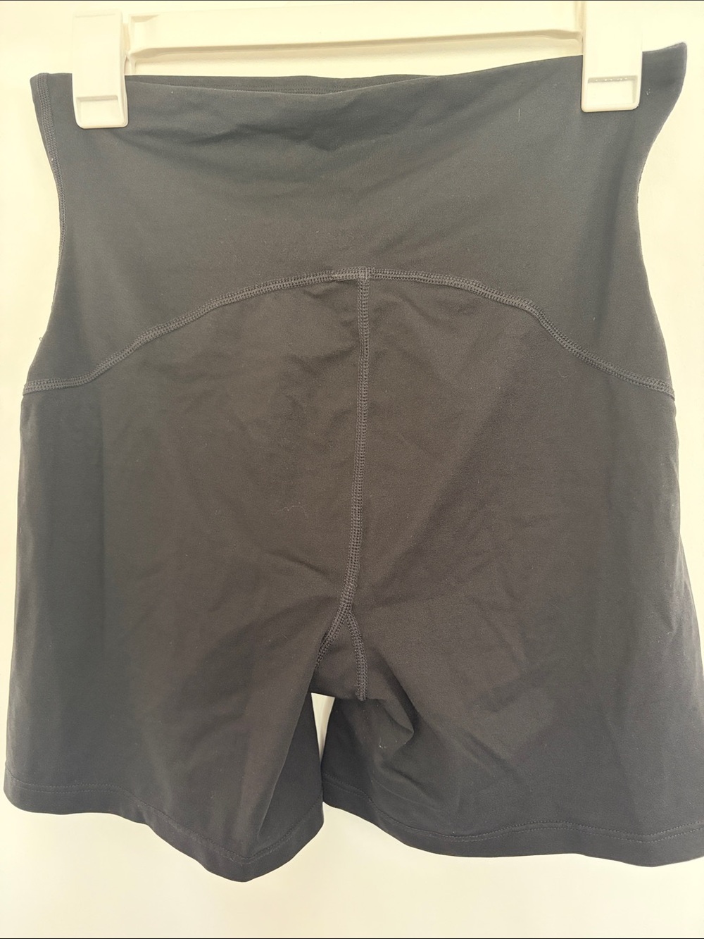 SPANX Black High-Waist Shaping Shorts